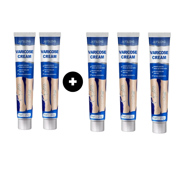 Pomada  Varicose Gel Cream – Alívio das Varizes e Vasculite
