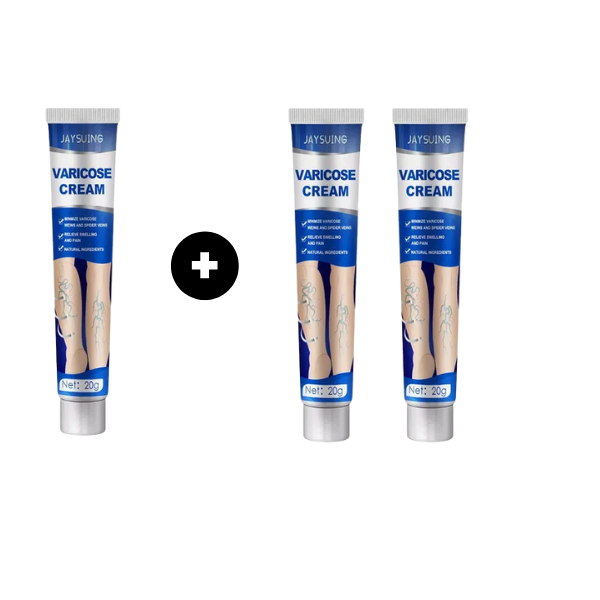 Pomada  Varicose Gel Cream – Alívio das Varizes e Vasculite